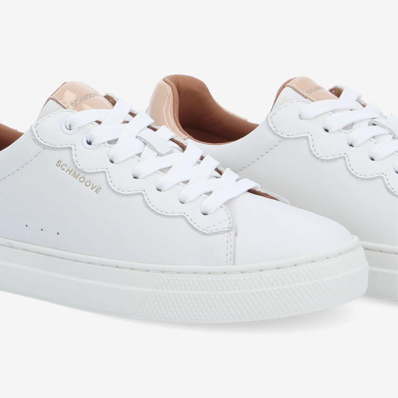 SPARKLE WAVE W - NAPPA/PATENT - BLANC/BEIGE